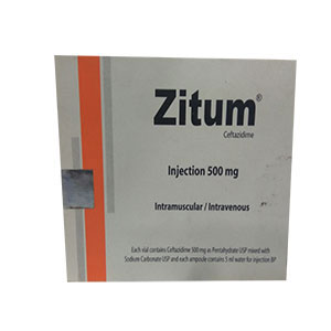 Zitum Injection 500 mg 1 Vial
