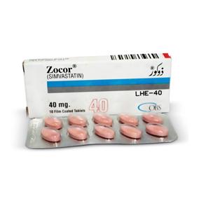 ZOCOR 40mg Tablet 10s