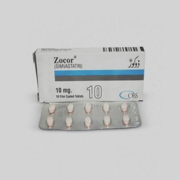 Zocor tablet 10 mg 10’s