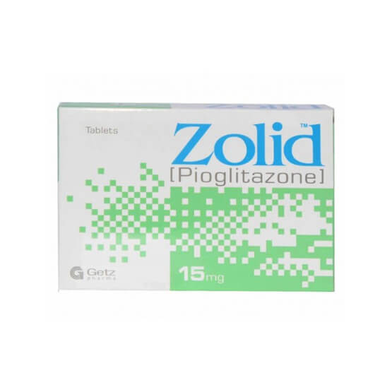Zolid tablet 15 mg 14’s