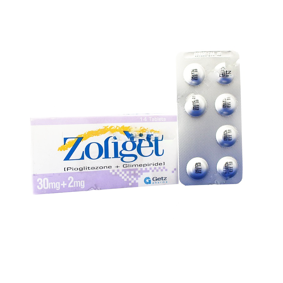 Zoliget tablet 30/2 mg 14’s