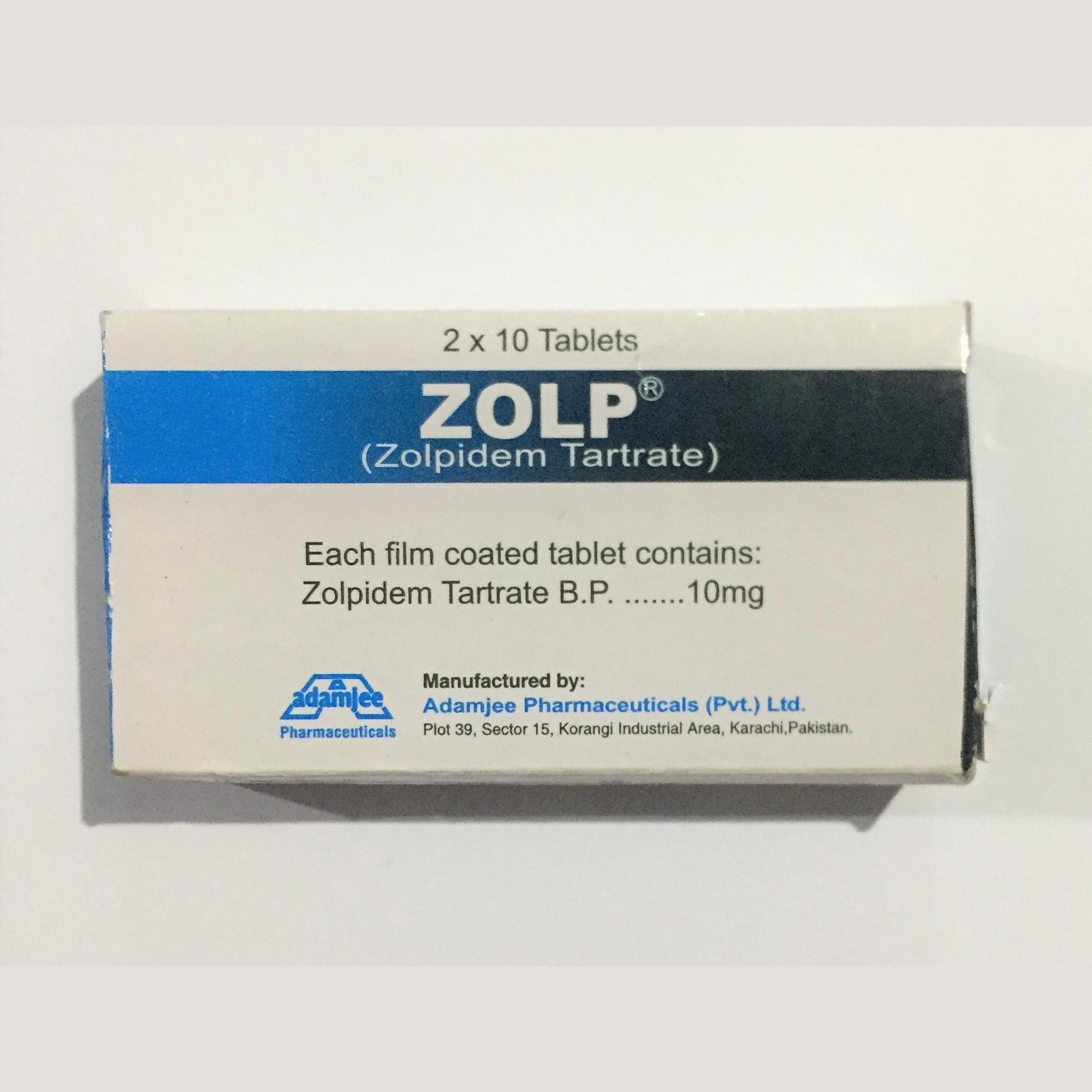 Zolp Tablet 10 mg 2×10’s