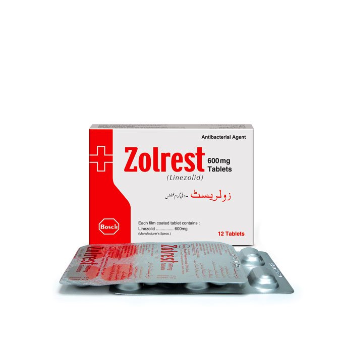 Zolrest tablet 600 mg 2×6’s