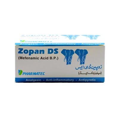 Zopan tablet DS 500 mg 100’s