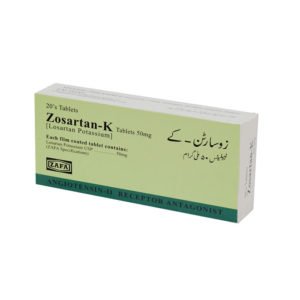 Zosartan-K tablet 50 mg 20’s