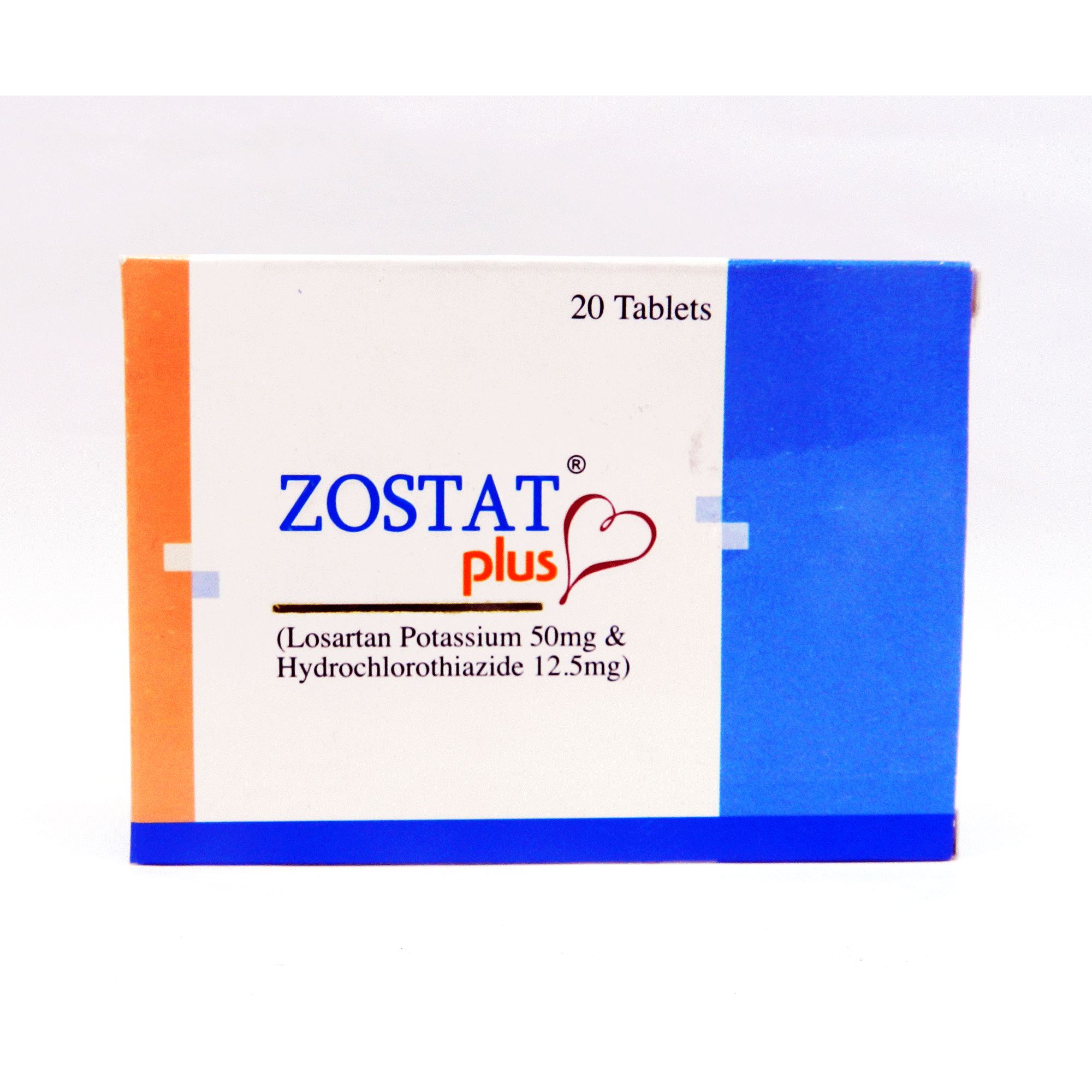 Zostat Plus tablet 50/12.5 mg 2×10’s
