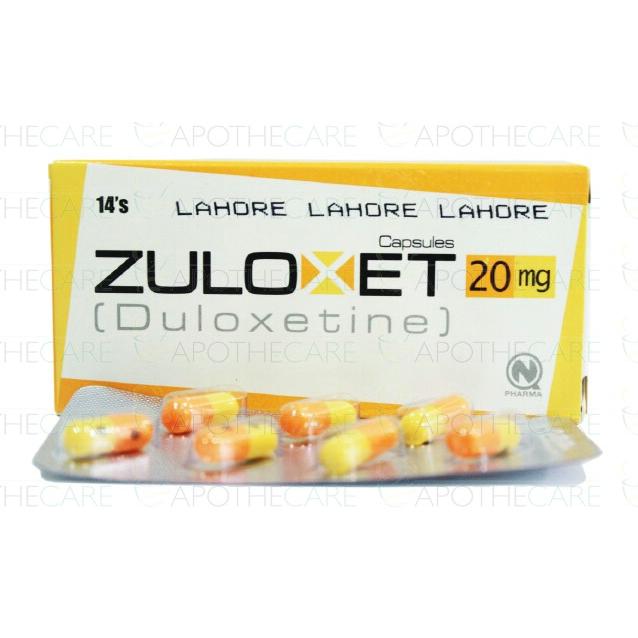 Zuloxet capsule 20 mg 14’s