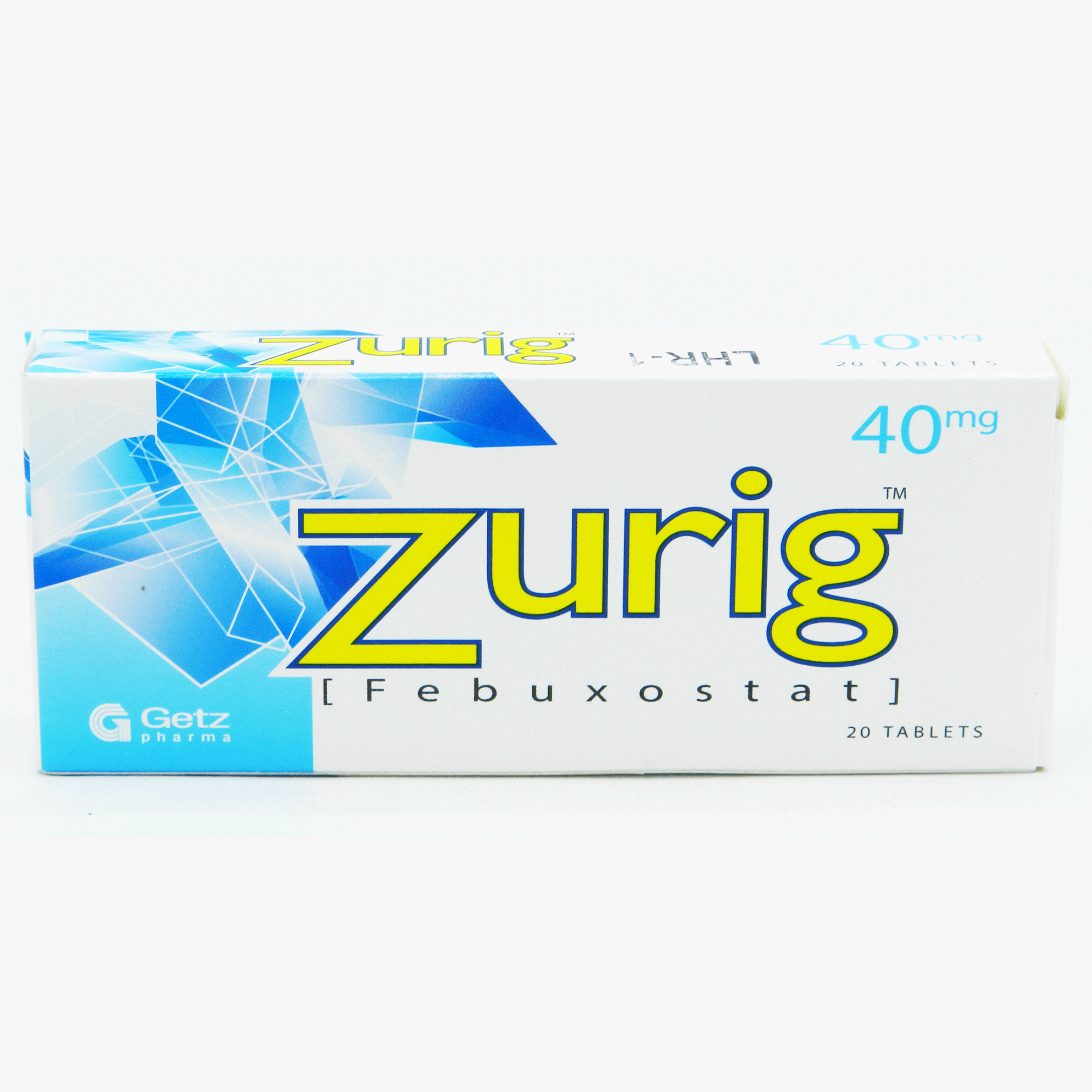 Zurig tablet 40 mg 20’s