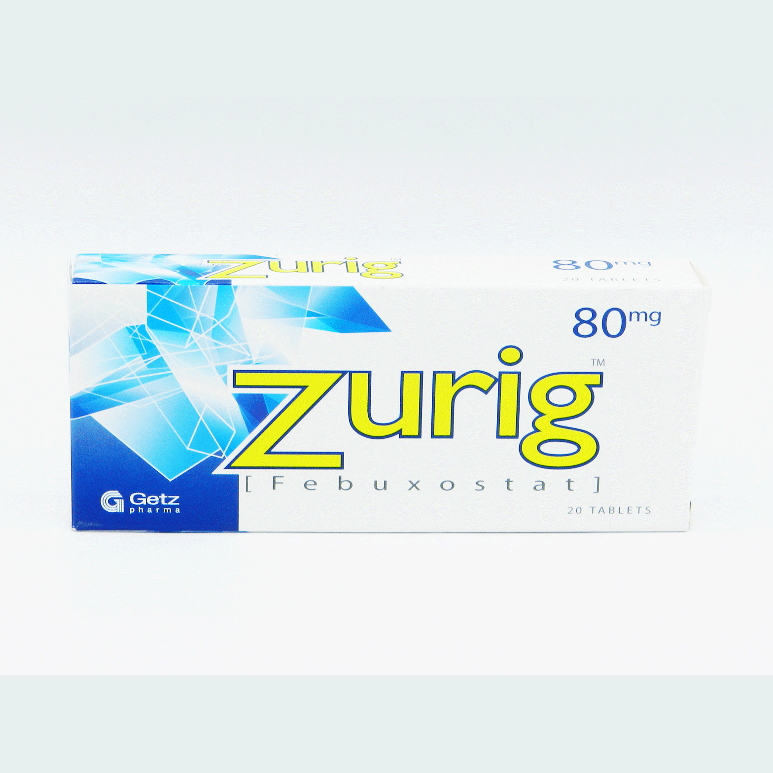 Zurig tablet 80 mg 20’s