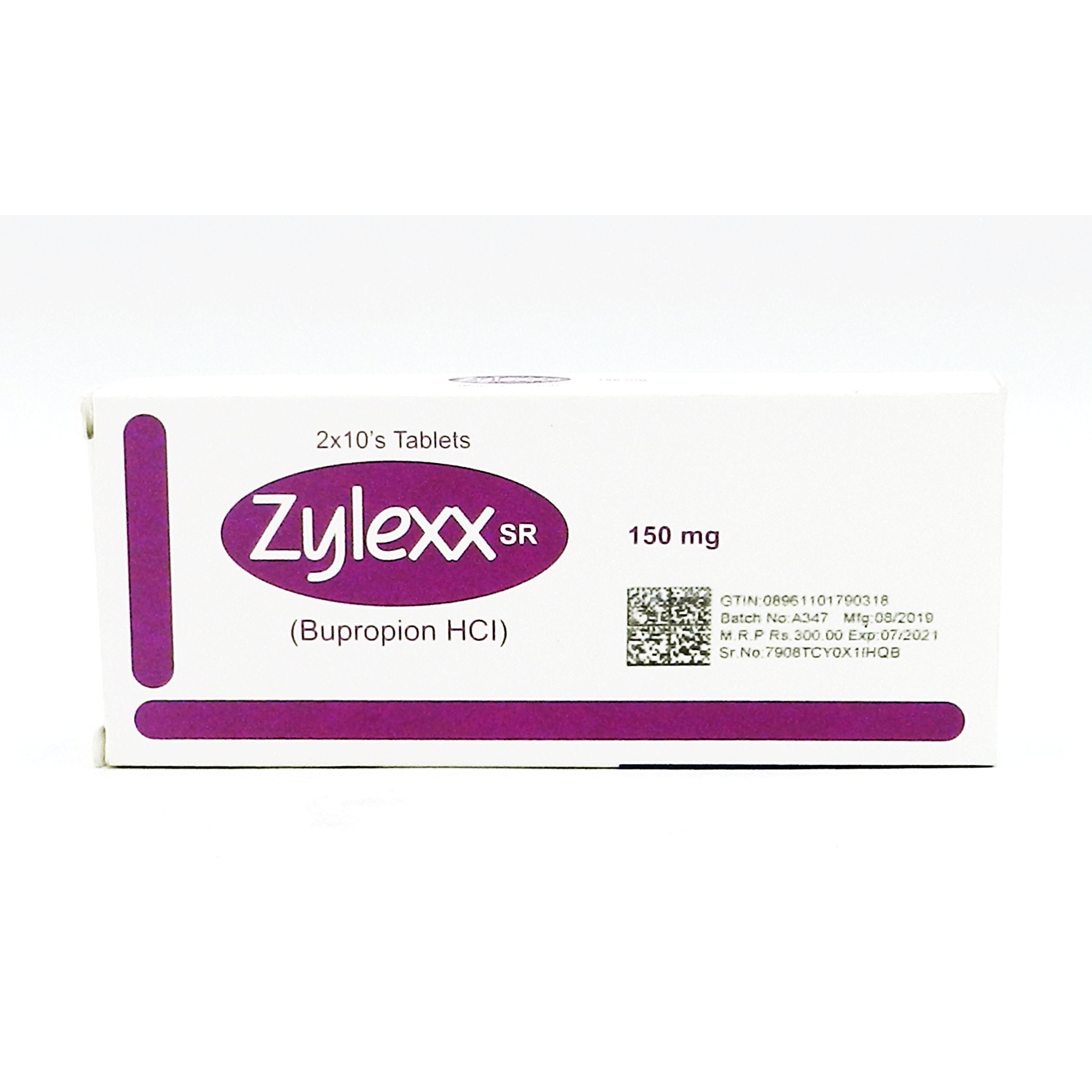 Zylexx tablet SR 150 mg 20’s