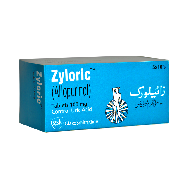 Zyloric tablet 100 mg 50’s