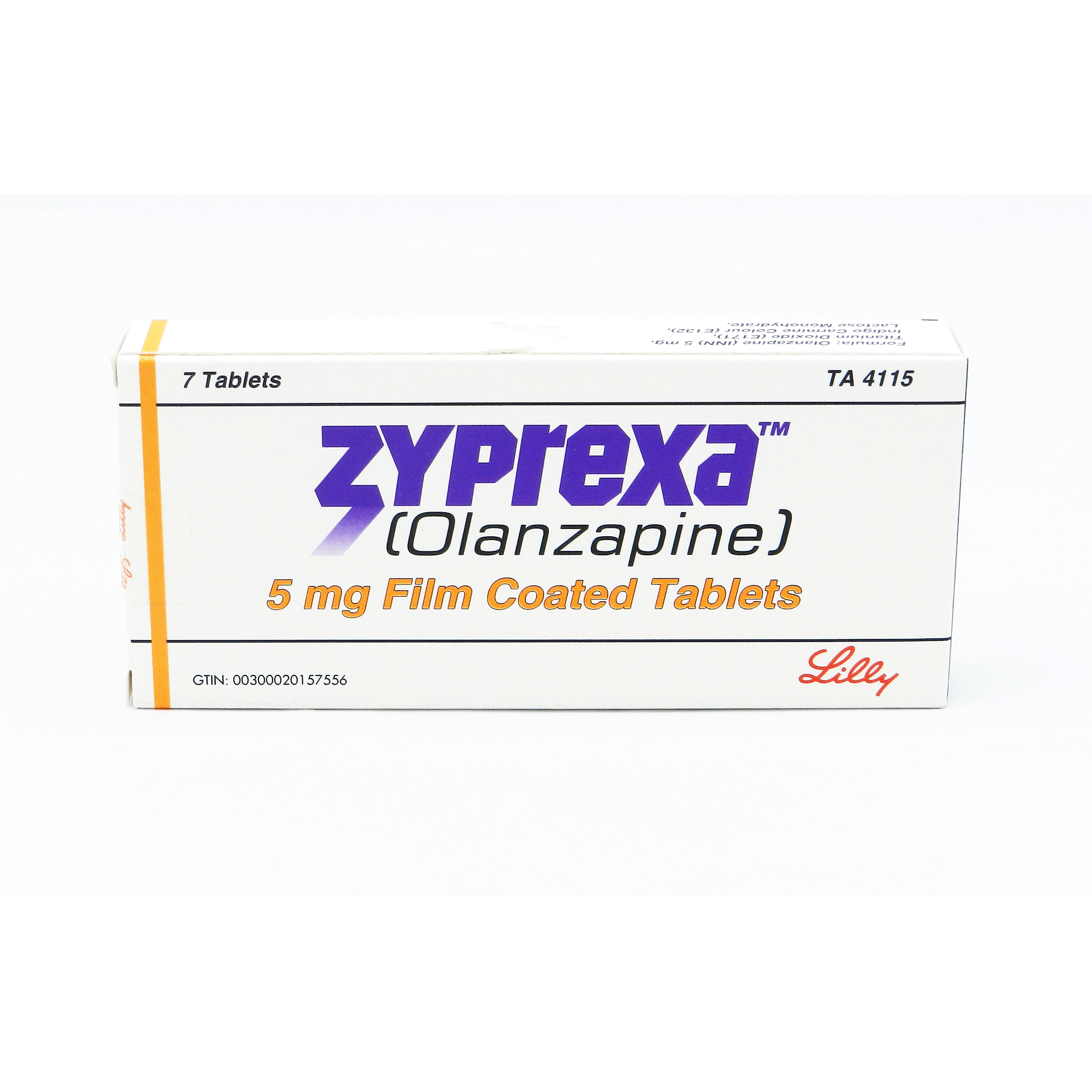 Zyprexa tablet 5 mg 7’s